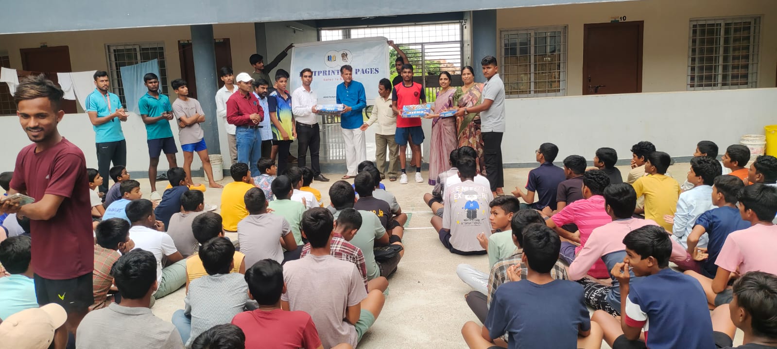 Chess boards donation in Veldanda Mandal, Telangana - Supporting rural chess education (Image 4)